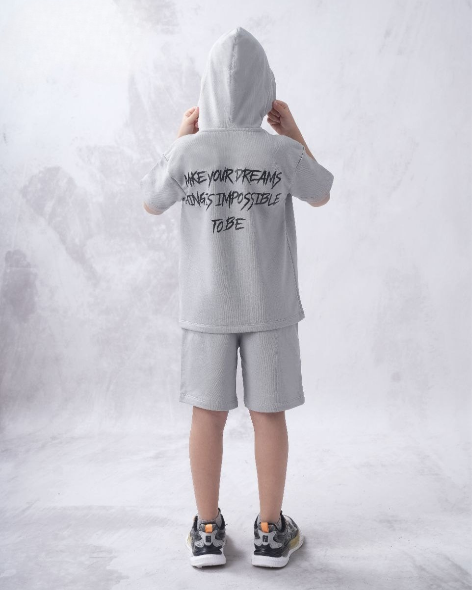 Two Pcs Boys Cotton Pajamas Set