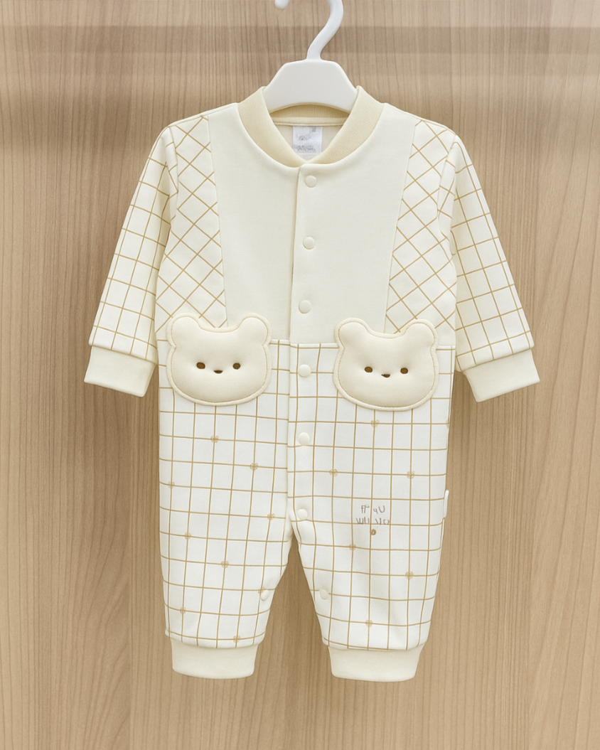 One Piece Cotton Baby Sleepsuit