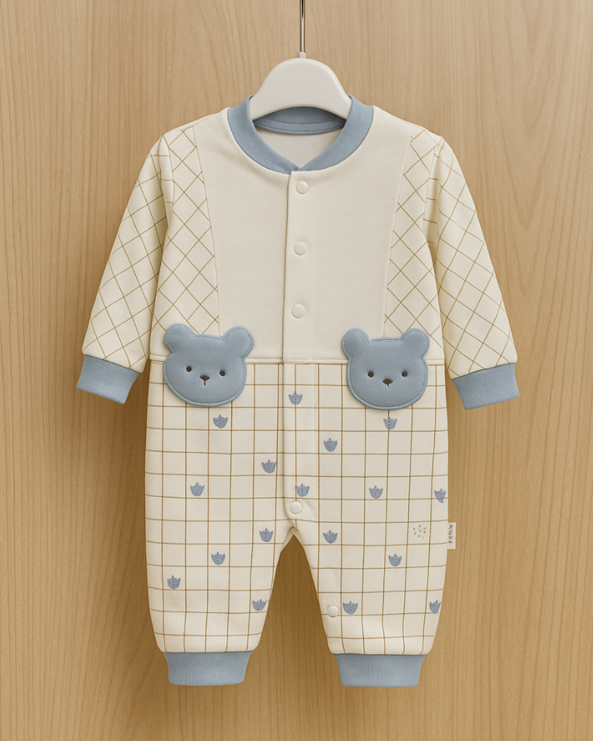 One Piece Cotton Baby Sleepsuit