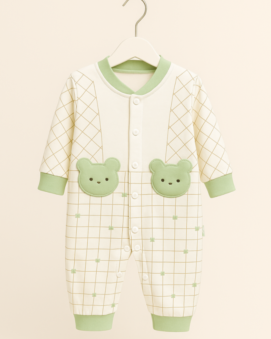 One Piece Cotton Baby Sleepsuit