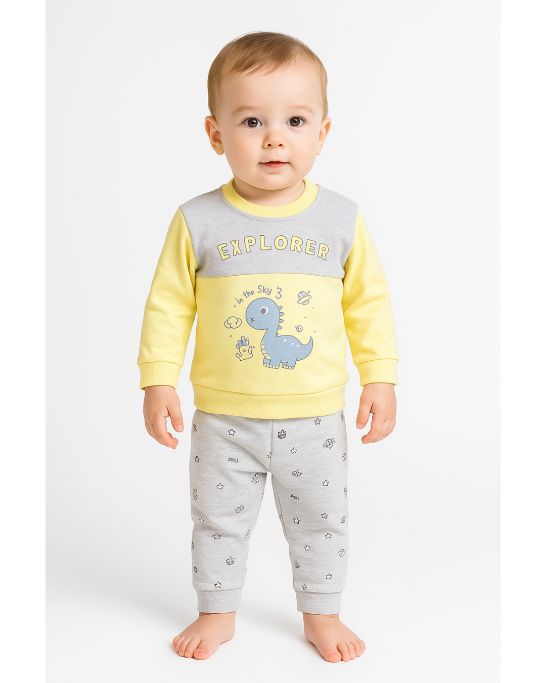 Two Pcs Cotton Baby Pajamas