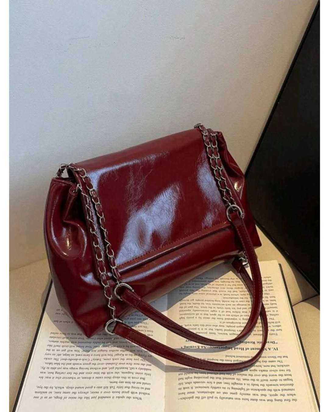 Women Vernee Burgundy Handbag