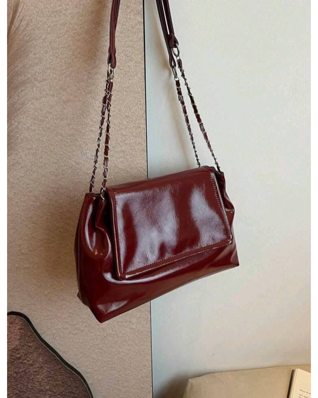 Women Vernee Burgundy Handbag