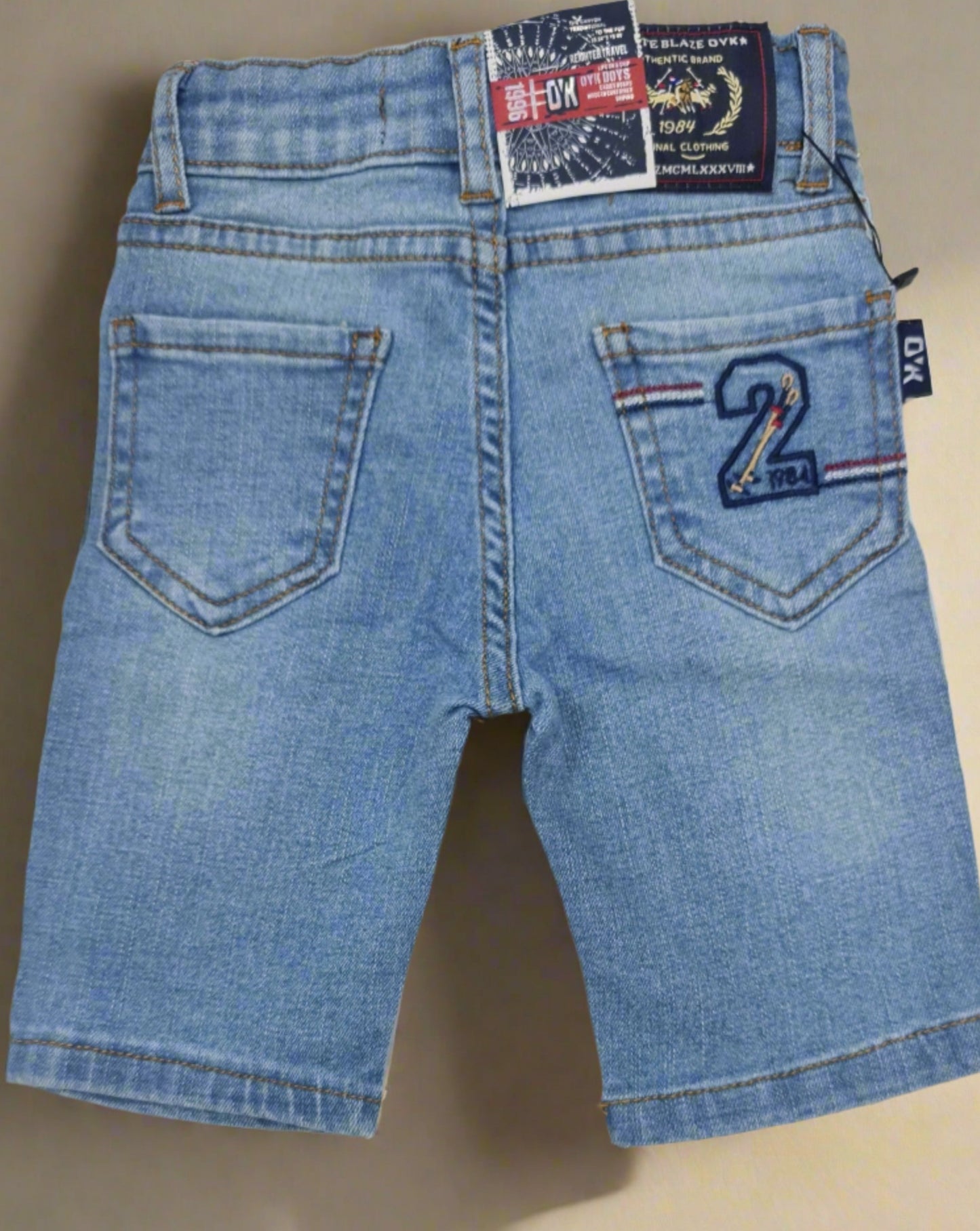 Denim Bermuda Shorts