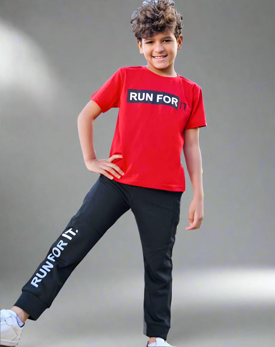 2Pcs Boys Cotton Pajamas Set
