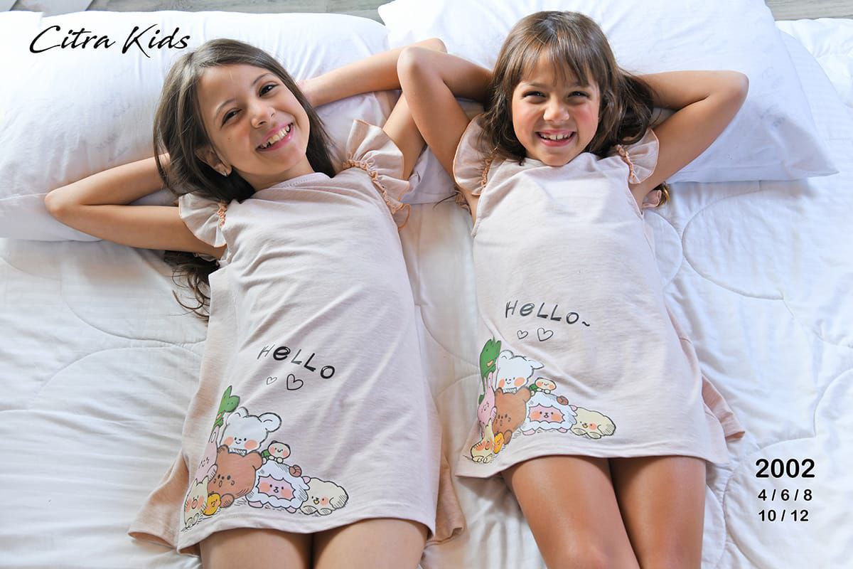 Girls Cotton Sleepshirt / Dress