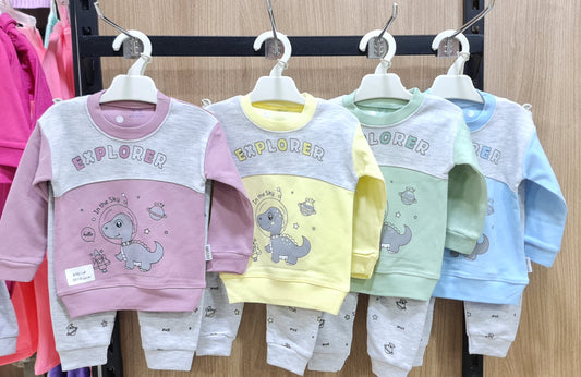 Two Pcs Cotton Baby Pajamas