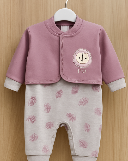 One Piece Cotton Baby Sleepsuit