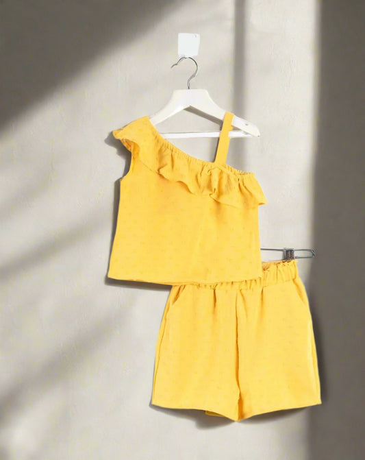 2PCS Girls Chiffon Set