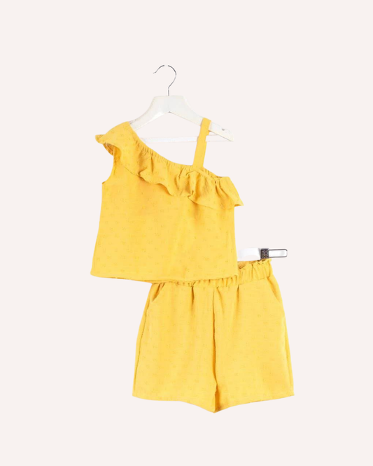 2PCS Girls Chiffon Set
