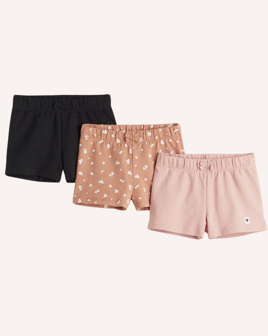 3-Pack Girls Shorts