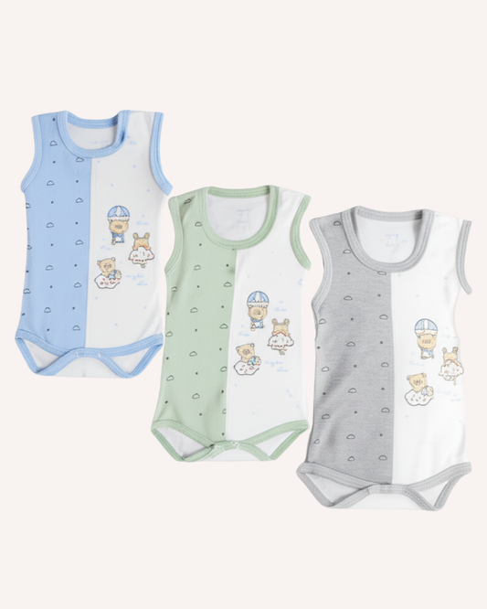 3-Pack Bodysuit Set