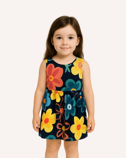 Floral Patterned Summer Dress