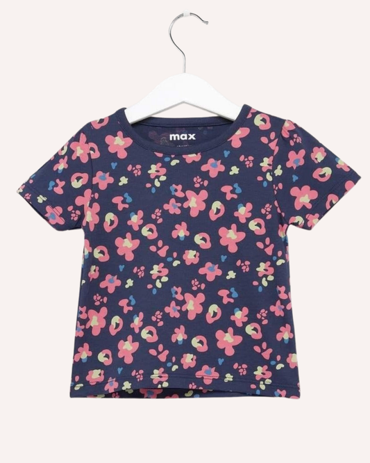New Born Girls Cotton T-Shirt