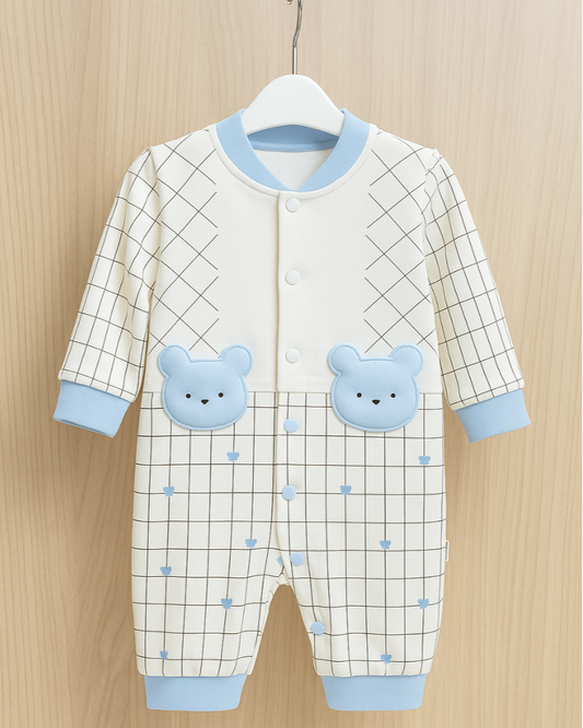 One Piece Cotton Baby Sleepsuit
