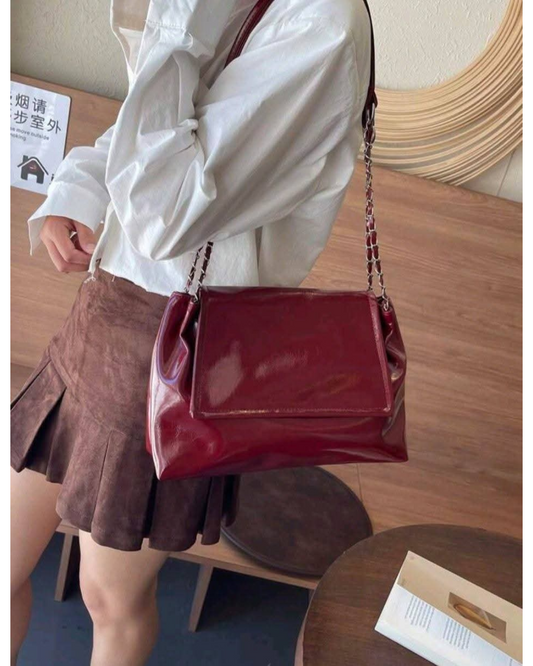 Women Vernee Burgundy Handbag